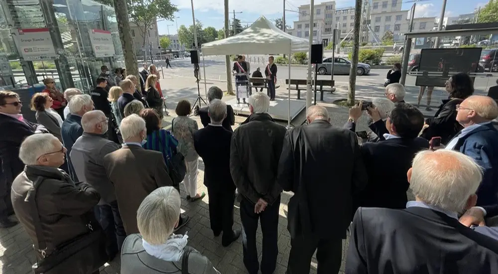Inauguration de l'espace Jules TRAEGER à Lyon